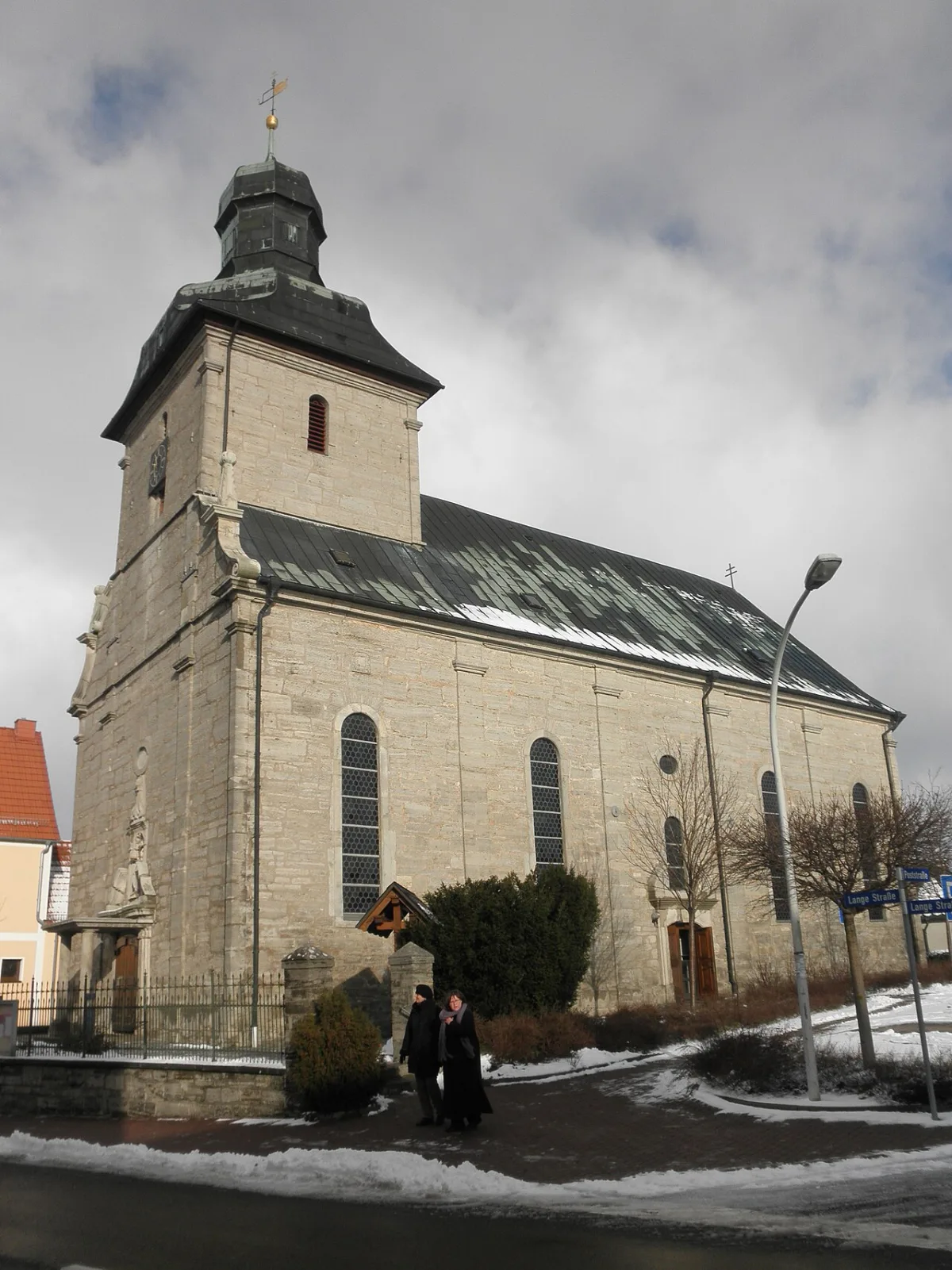 Kirche St. Jakobus der Ältere und Friedhof, Dingelstädt