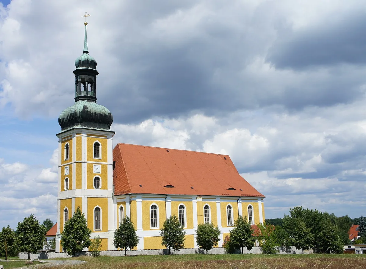 Wallfahrtskirche Mariä Aufnahme in den Himmel in Rosenthal, Ralbitz-Rosenthal