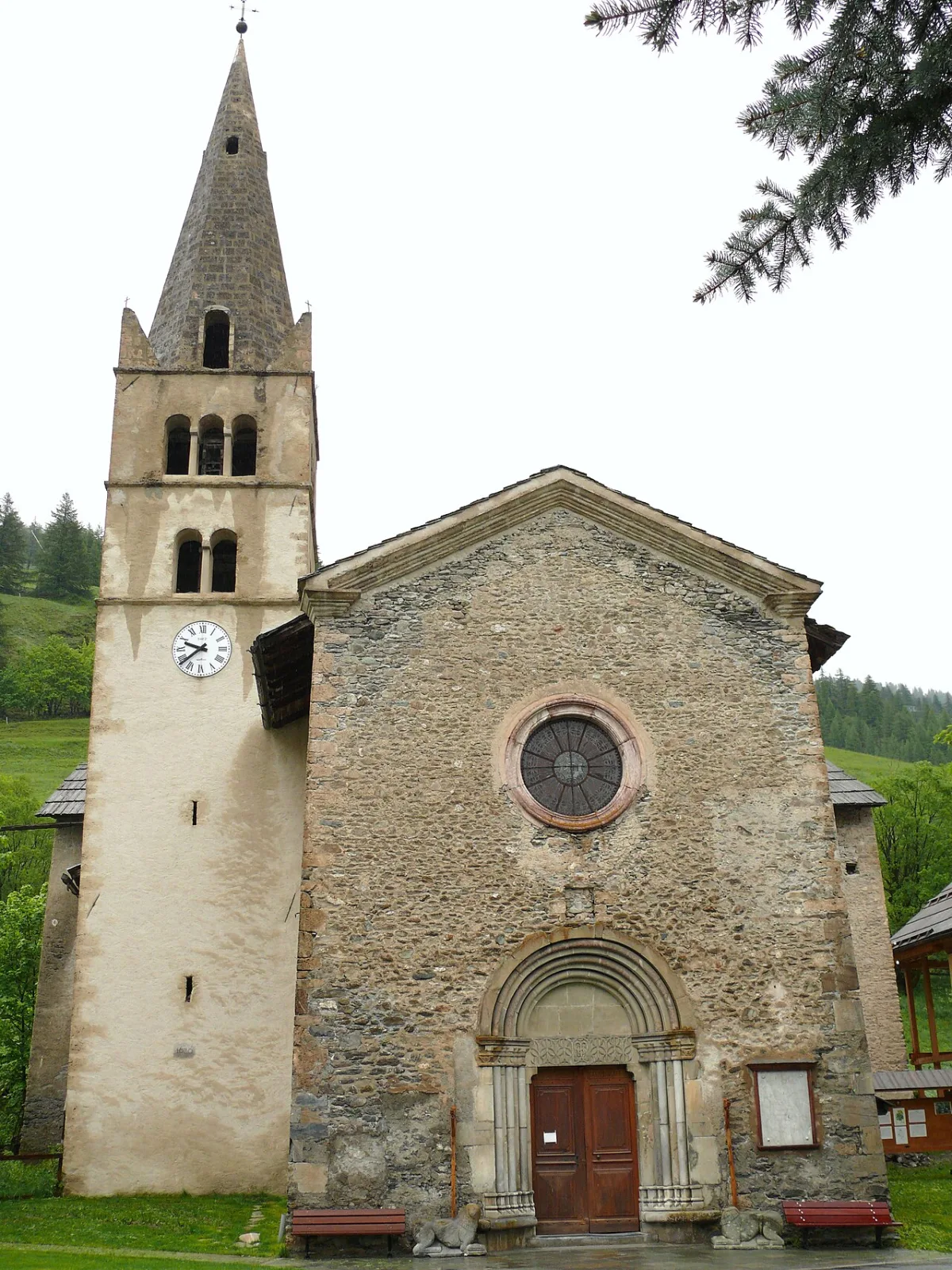 Église Saint-Pierre et Saint Paul (Eglise d'Abriès), Abriès-Ristolas