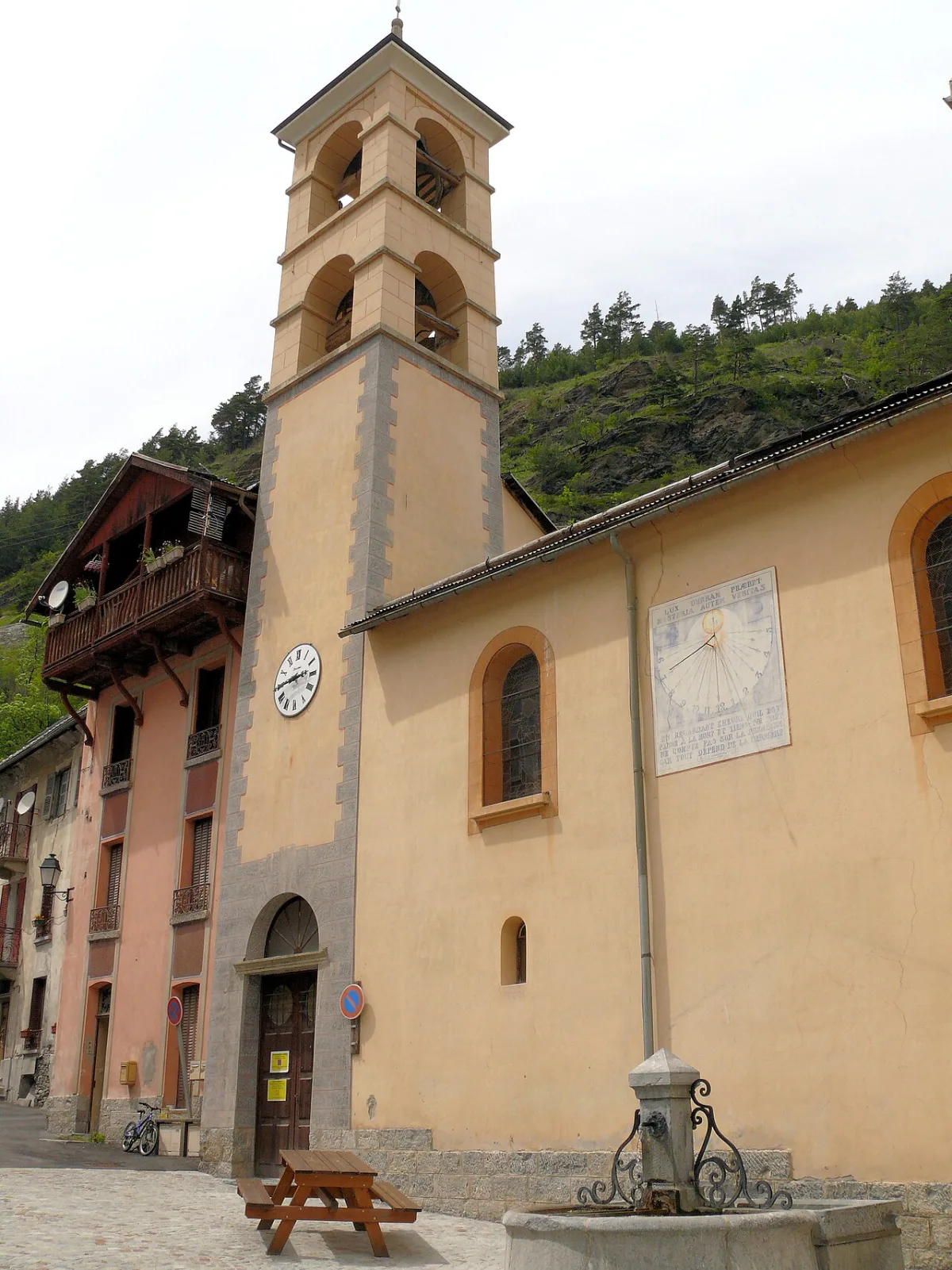 Église Sainte-Marie Salomé (Eglise de Château-Queyras), Chateau-Ville-Vieille