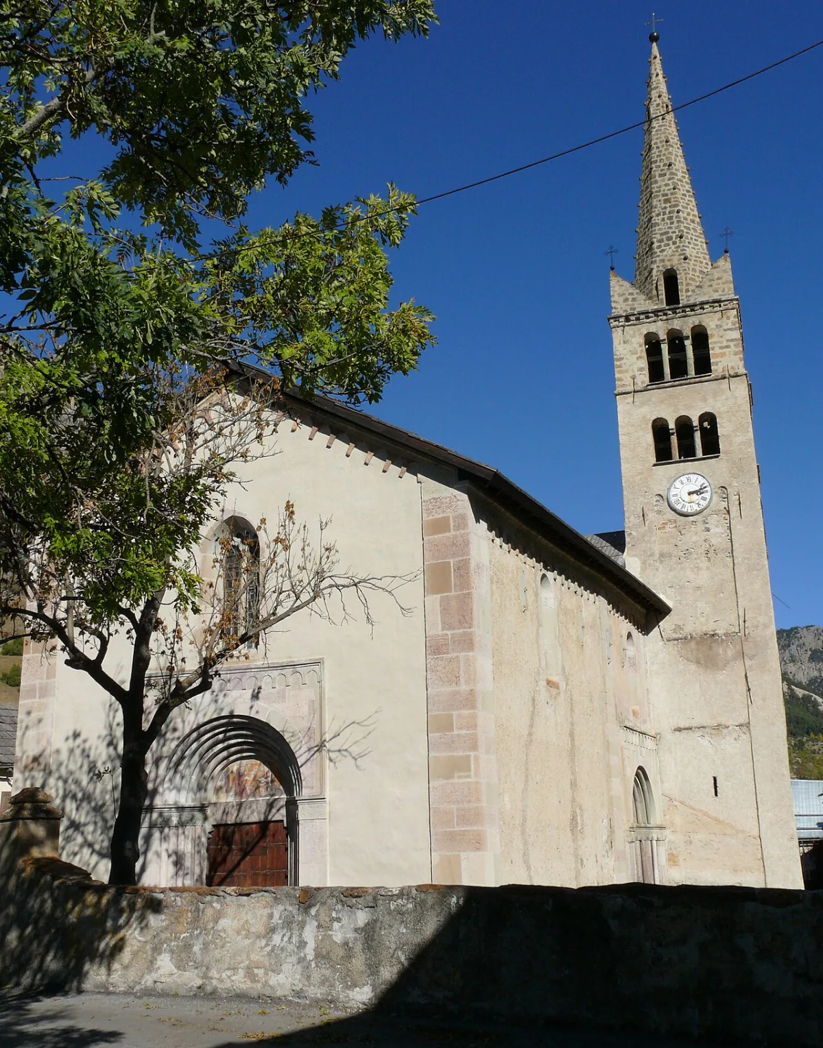 Église Saint Marcellin, Névache