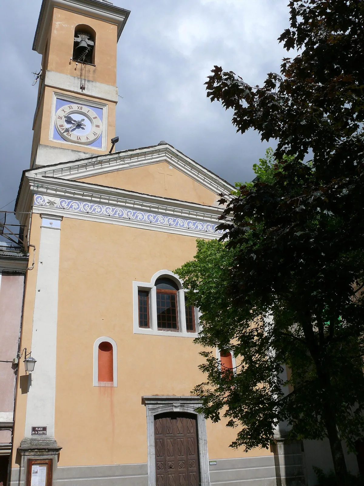 Chapelle Chapelle de la confrérie des Pénitents Blancs de la Bolline (Notre Dame des sept douleurs), Valdeblore La Bolline
