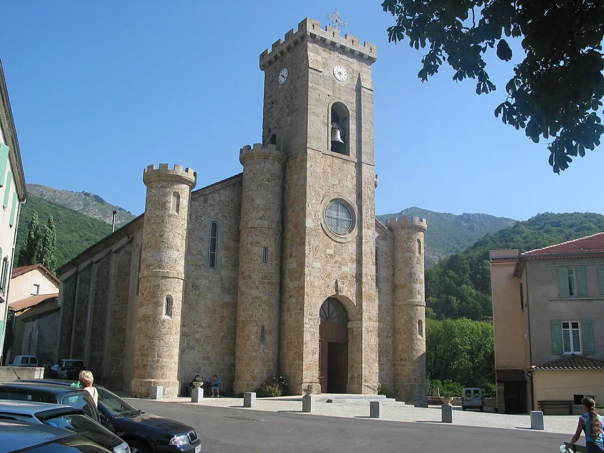 Eglise Notre Dame de l'Assomption (Eglise de Montpezat), Montpezat Sous Bauzon