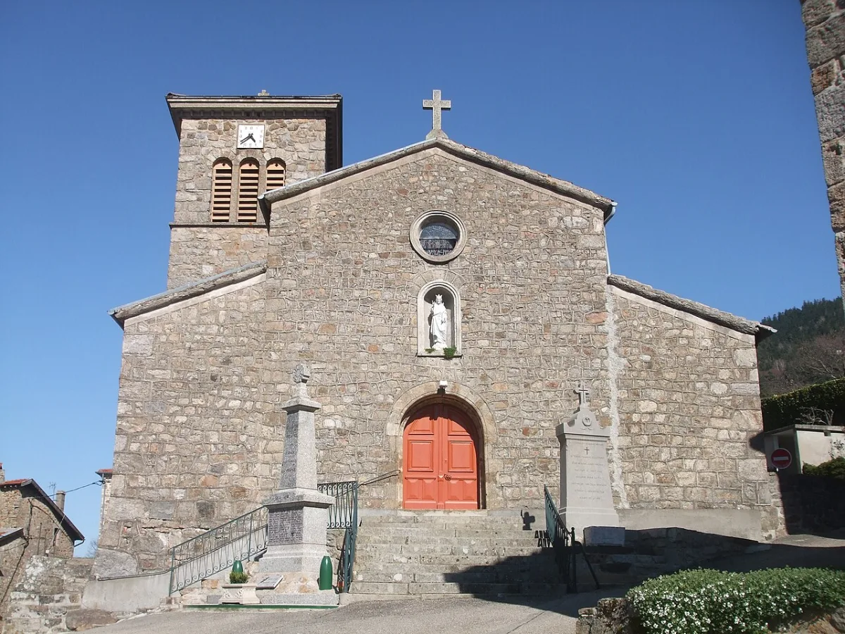 Église Sainte-Agathe (St JULIEN VOCANCE), Saint Julien Vocance
