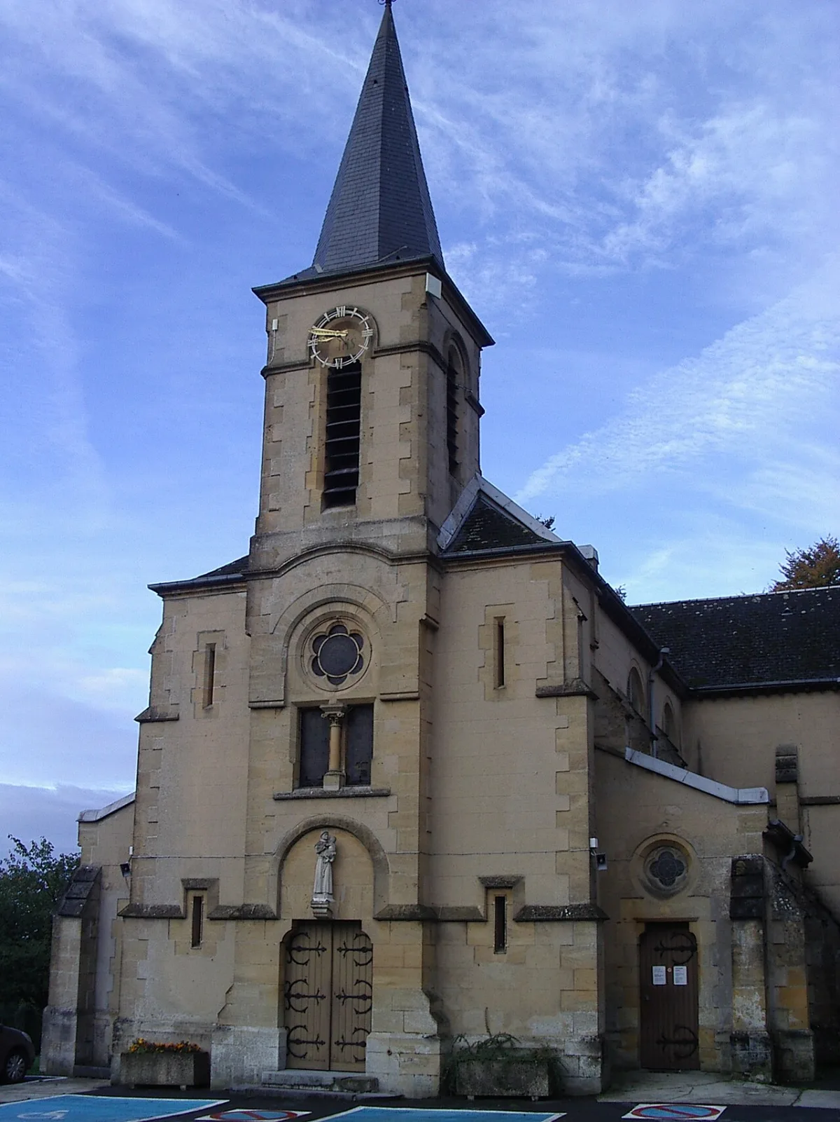 Église Les hauts buttés (Saint Antoine ), Monthermé