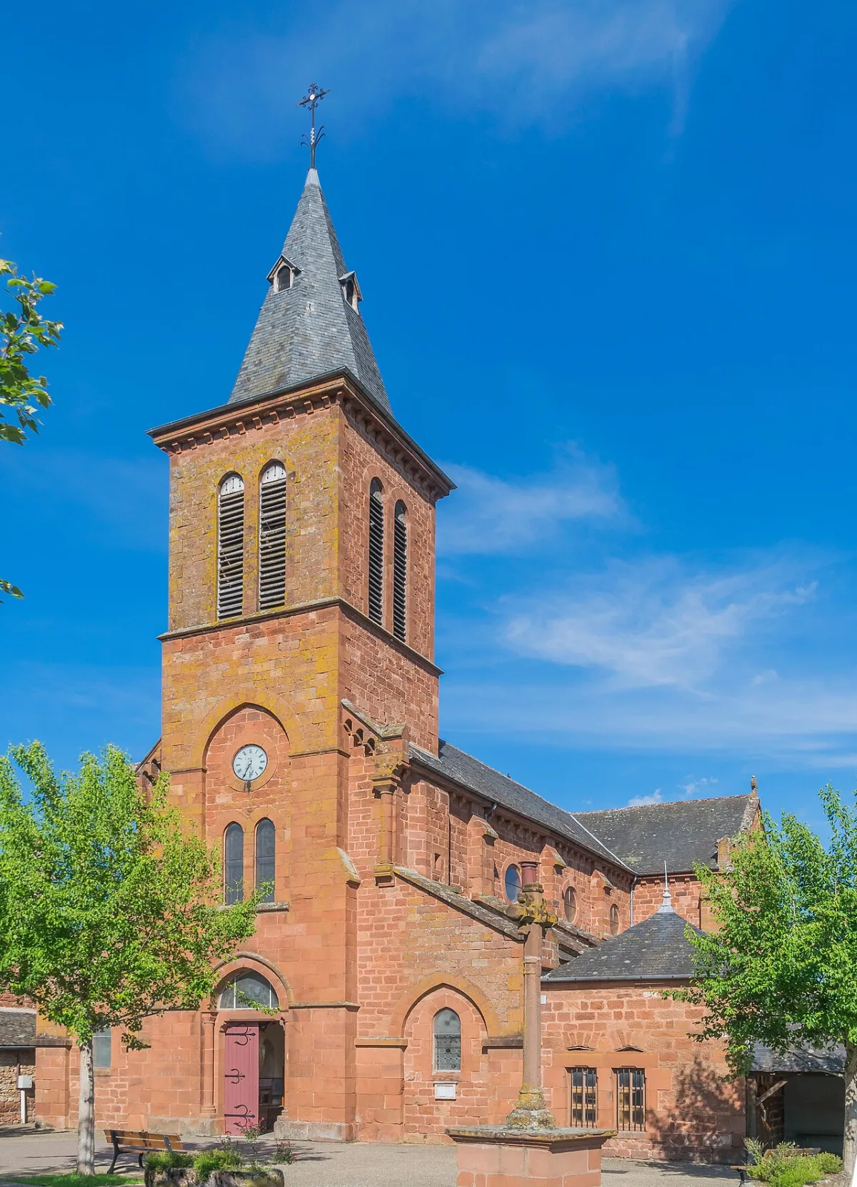 Église Saint Christophe, Saint Christophe Vallon