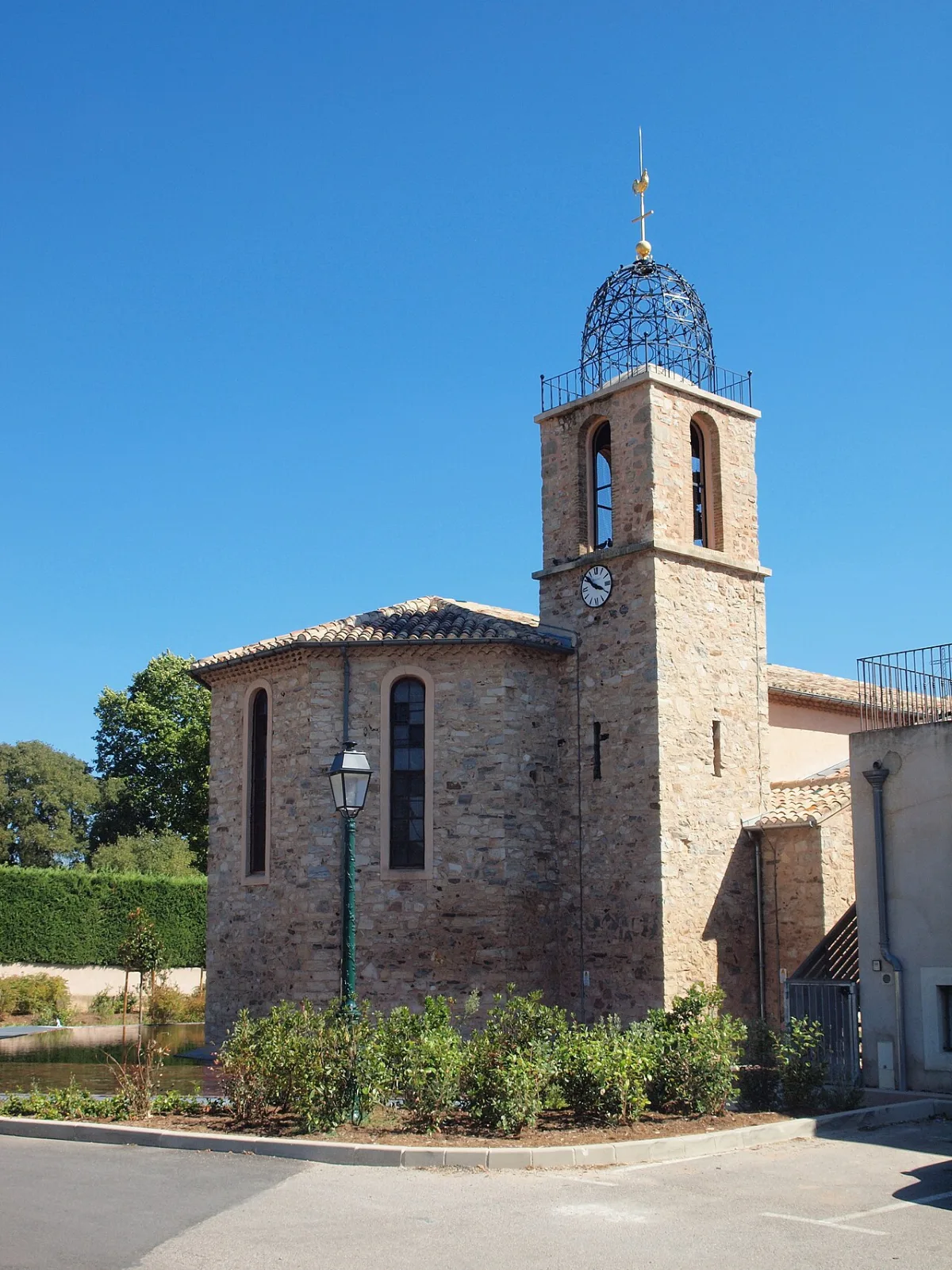 Saint Antoine l'ermite (église Saint Antoine), Chateauneuf Le Rouge