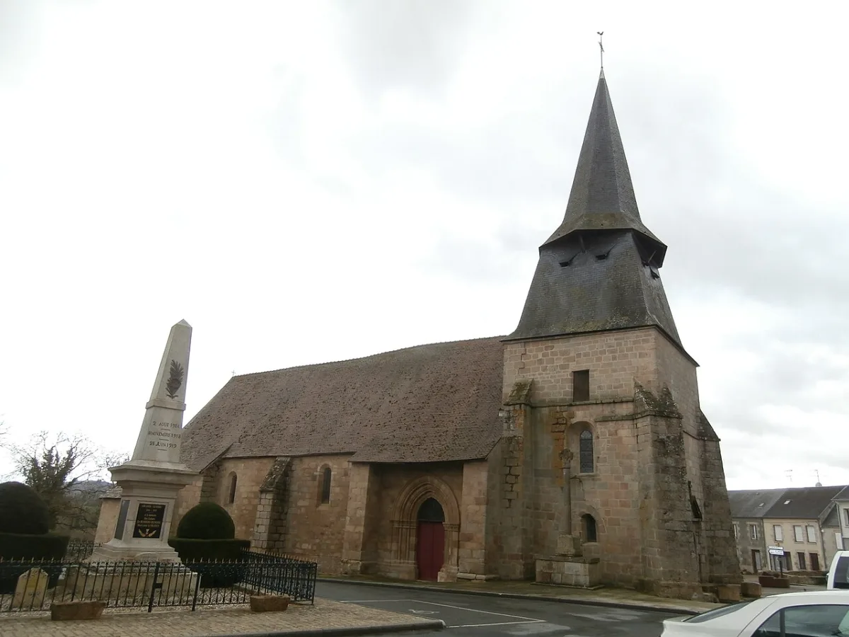 Eglise St Symphorien, Bussiere-Dunoise