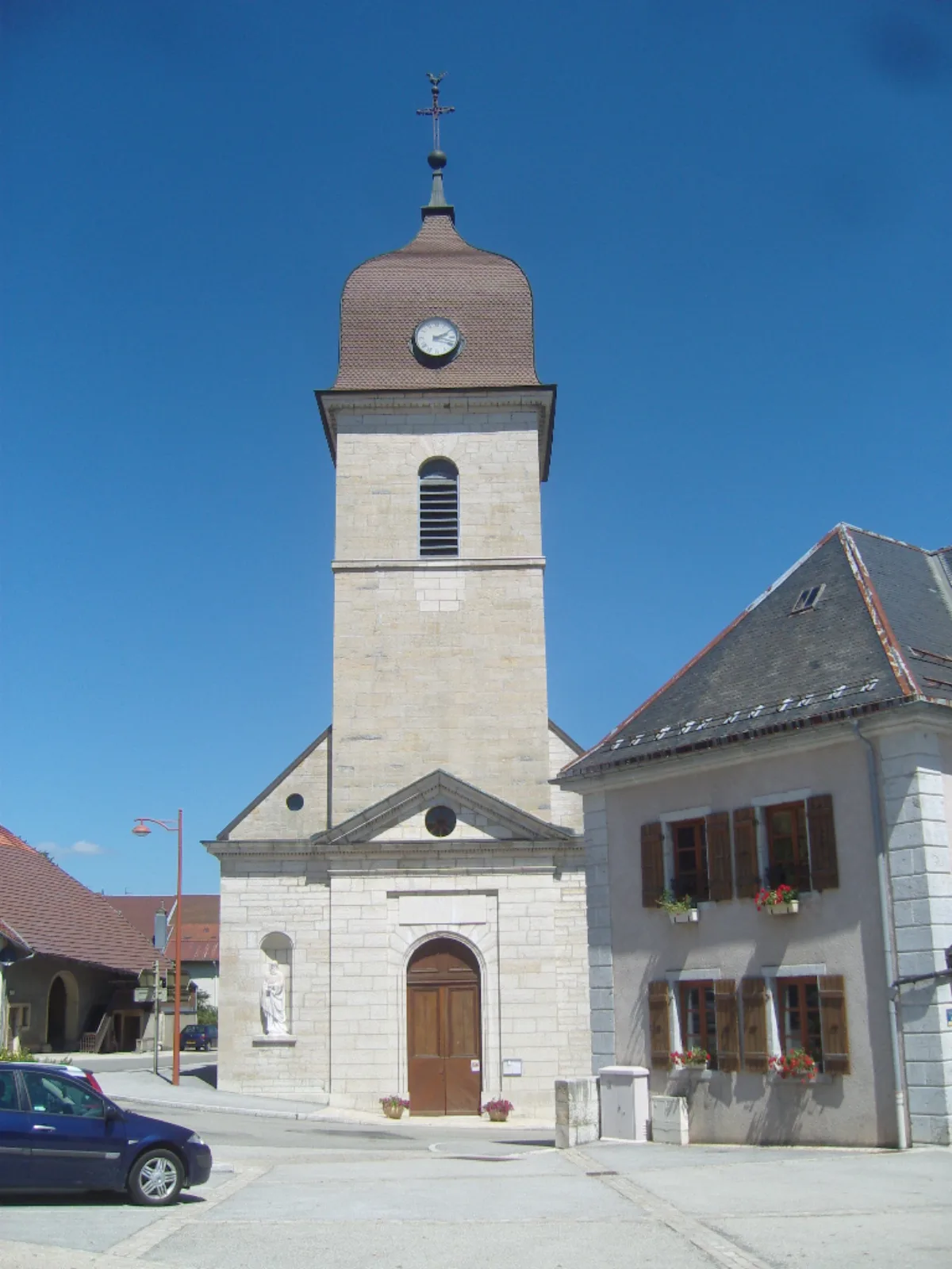 Église Saint Jean-Baptiste, Bonnevaux