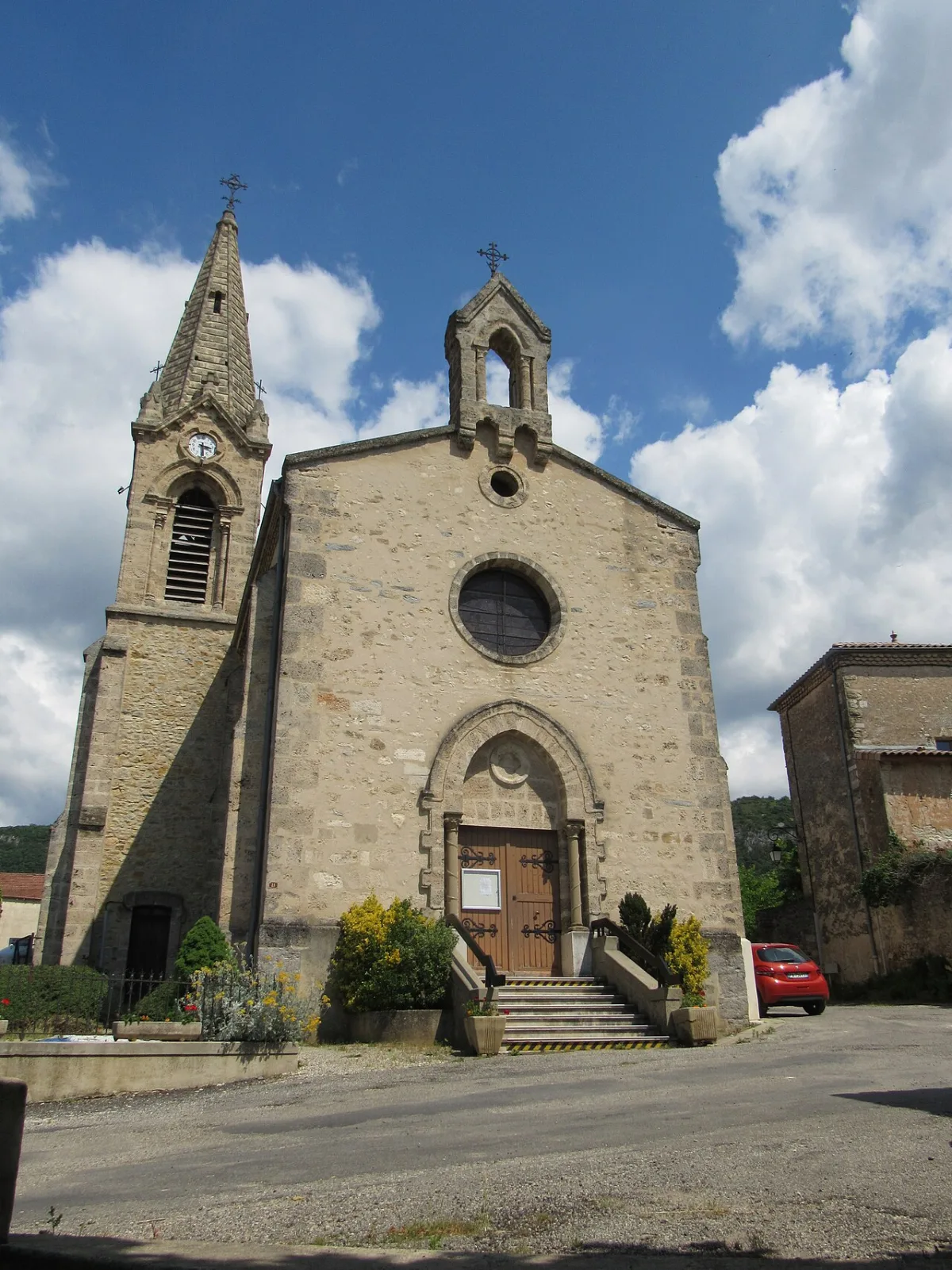 Eglise de St Vincent la Commanderie (église Saint Vincent), Saint Vincent La Commanderie