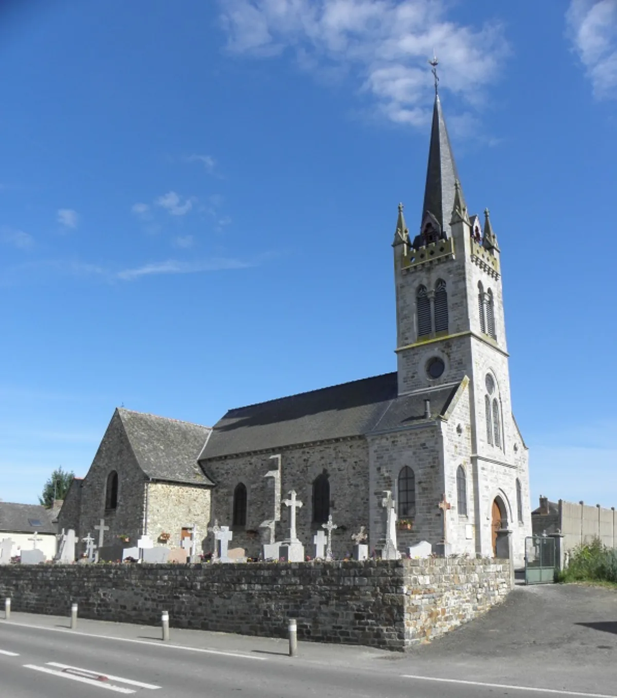 Église Saint Martin de Tours, Chasne Sur Illet