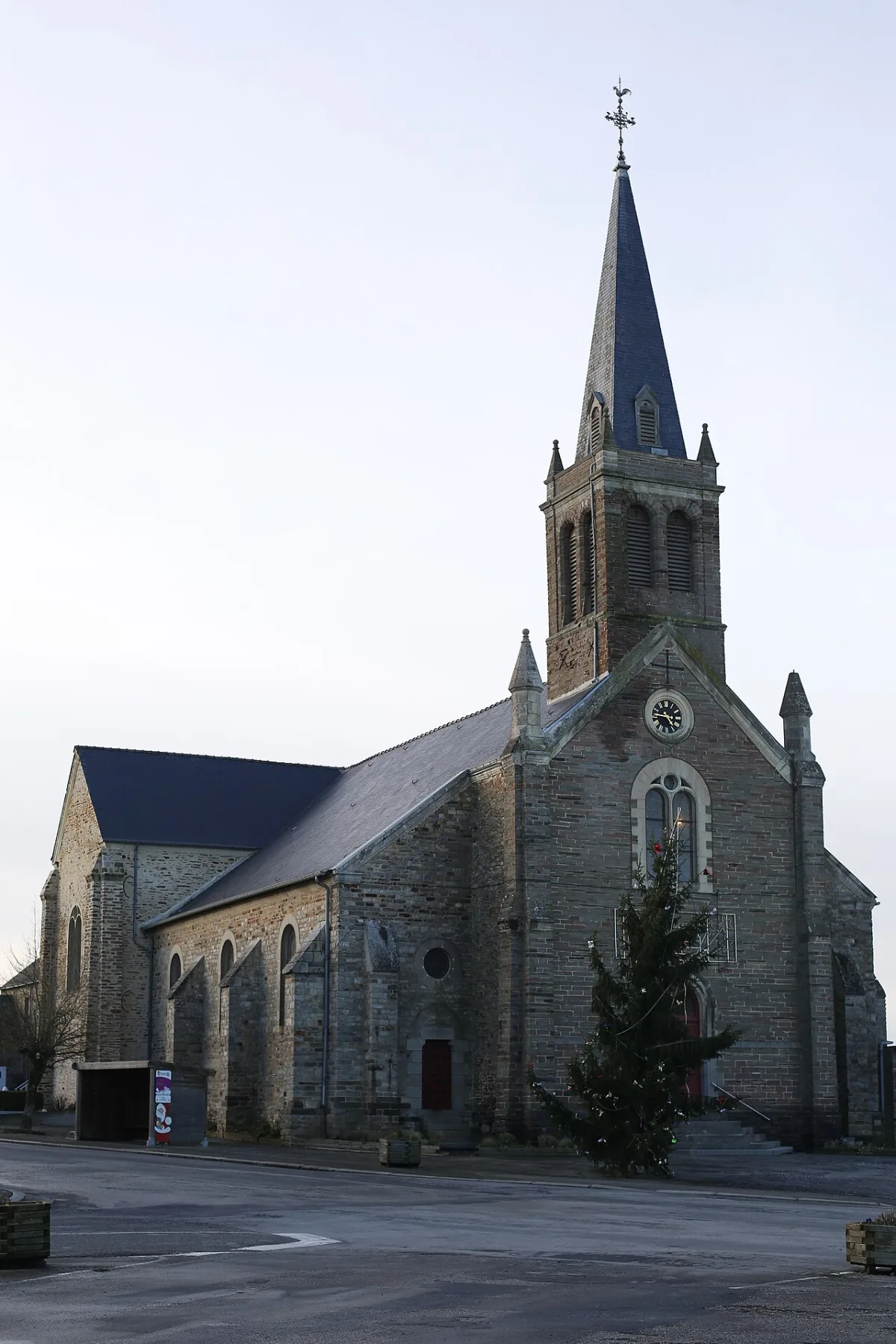 Église Saint Jean Baptiste, Erce En Lamee