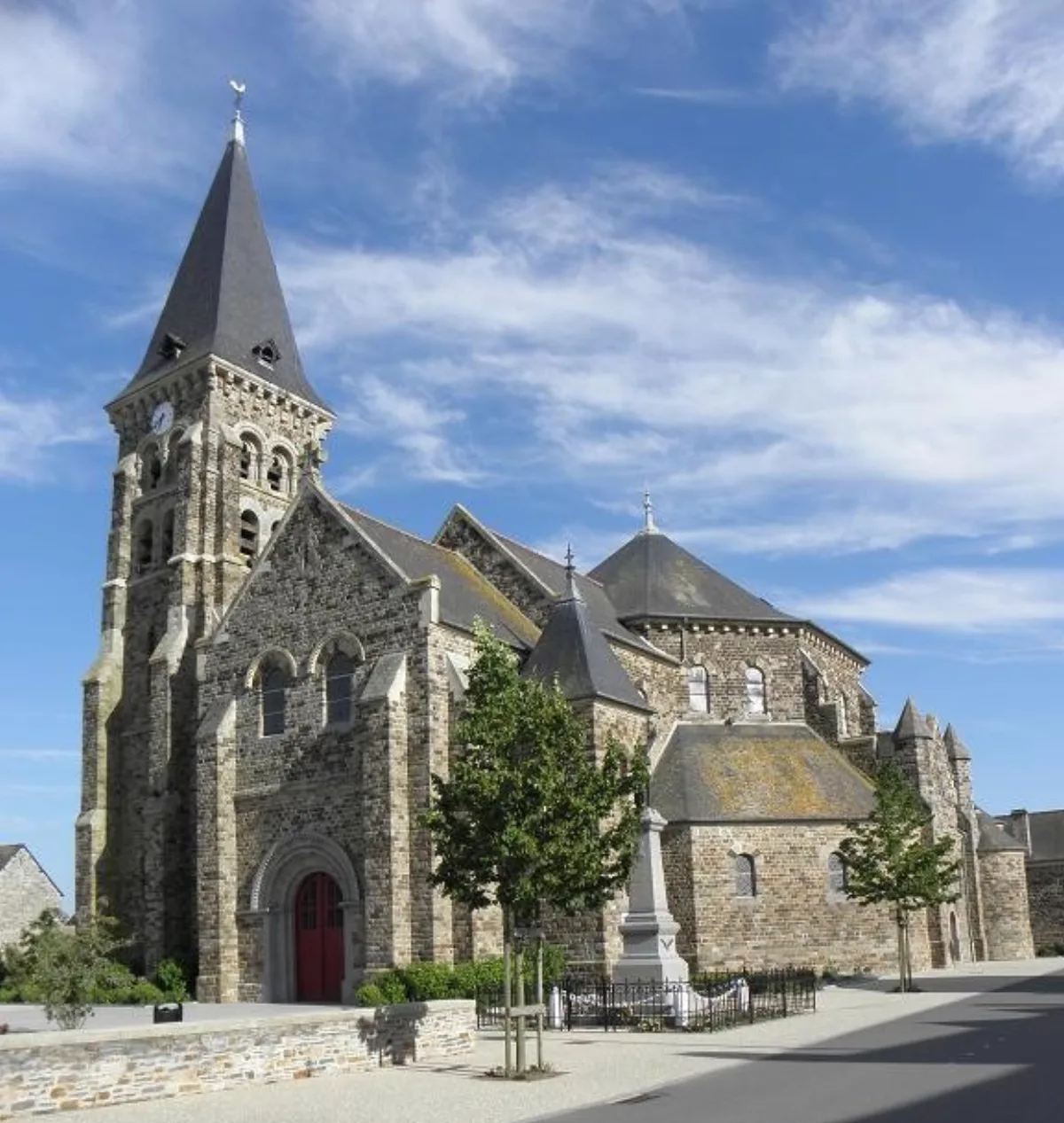 Église Saint-Méen-et-Sainte-Croix, La Fresnais