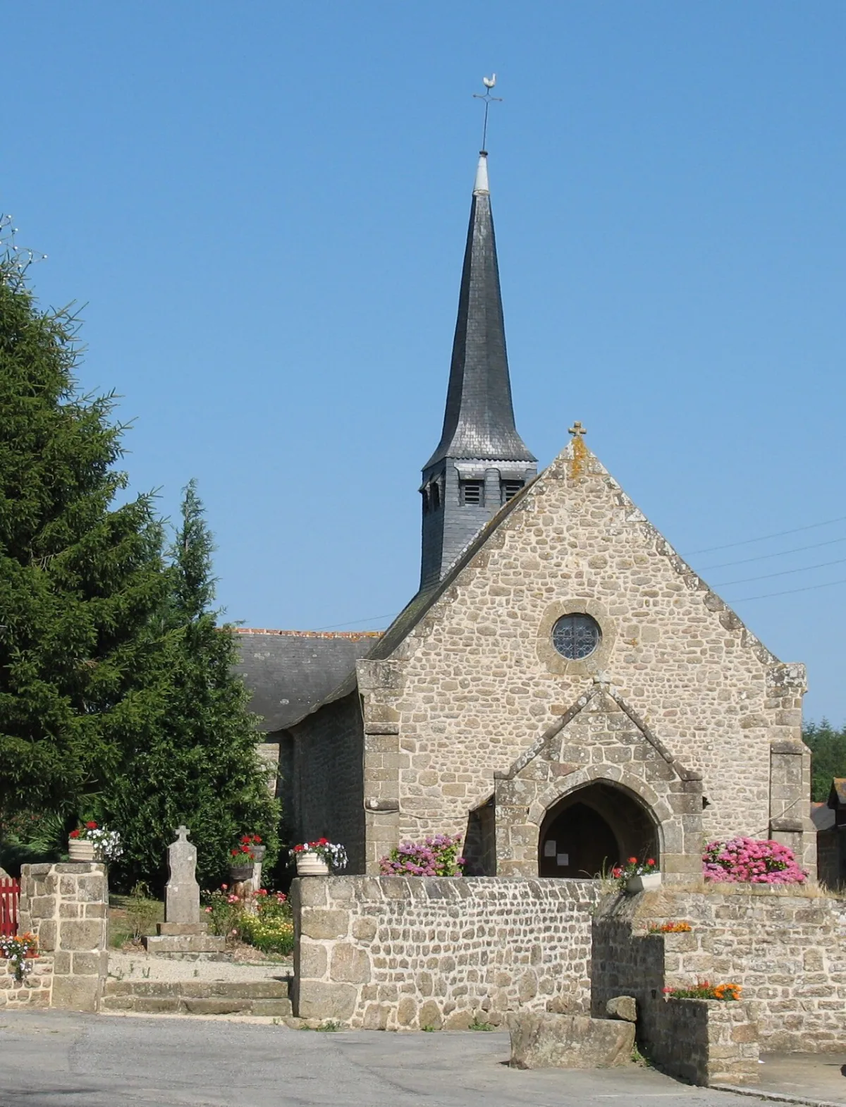 Église Saint Christophe, Saint Christophe De Valains