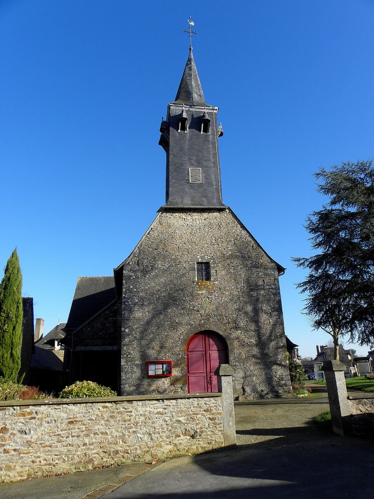 Église Saint Médard, Saint Medard Sur Ille