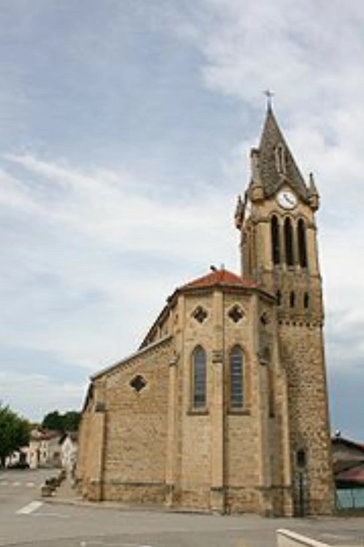 Église Cours-et-Buis (Saint Martin), Cour Et Buis