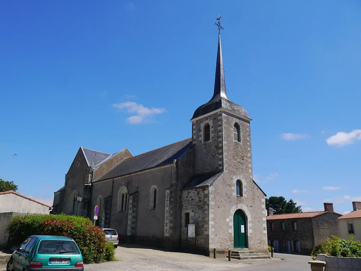 St jacques sur Loire (église St Martin de Cheix), Cheix En Retz