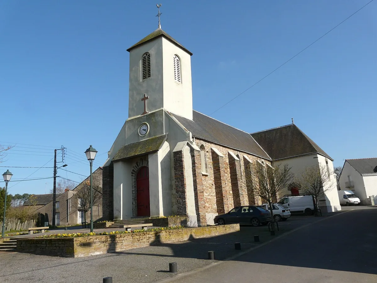 Église st Clair à Guénouvry, Guénouvry