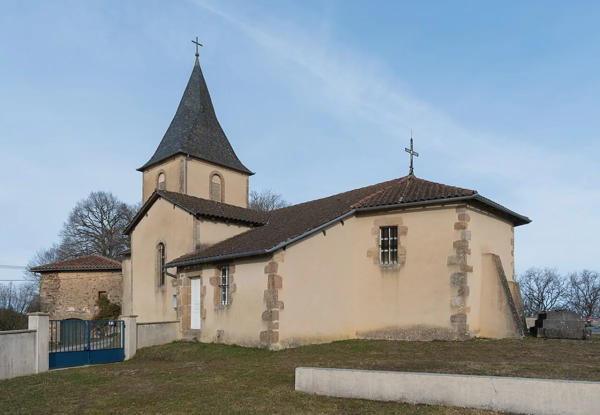 Église Ste Radegonde, Montet-et-Bouxal