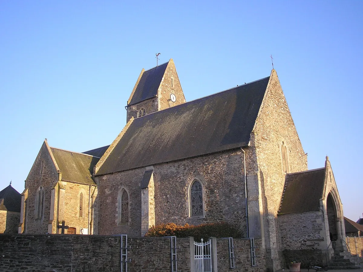 Eglise (Saint Clair-sur- Elle), Saint Clair Sur L'Elle