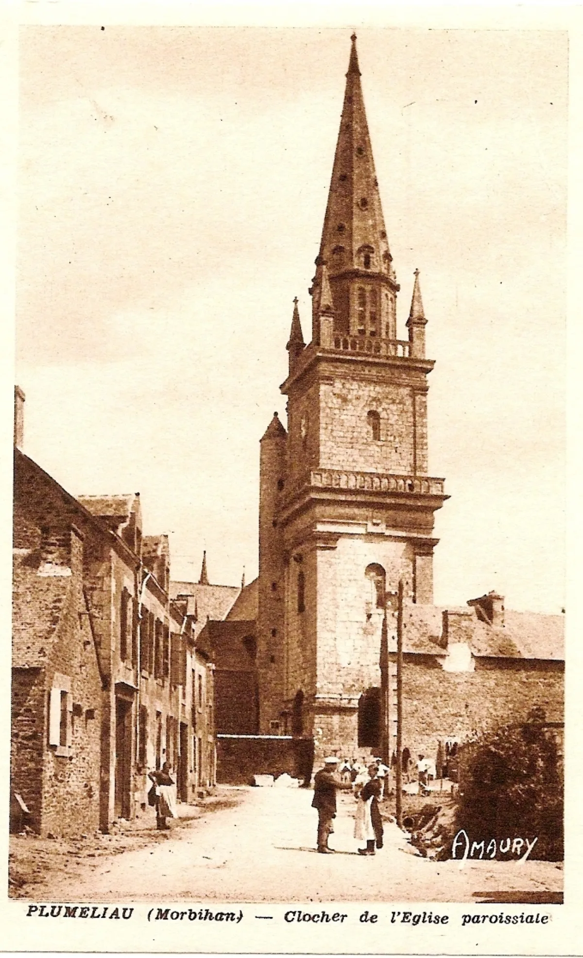 Église Saint-Méliau (PLUMELIAU), Plumeliau