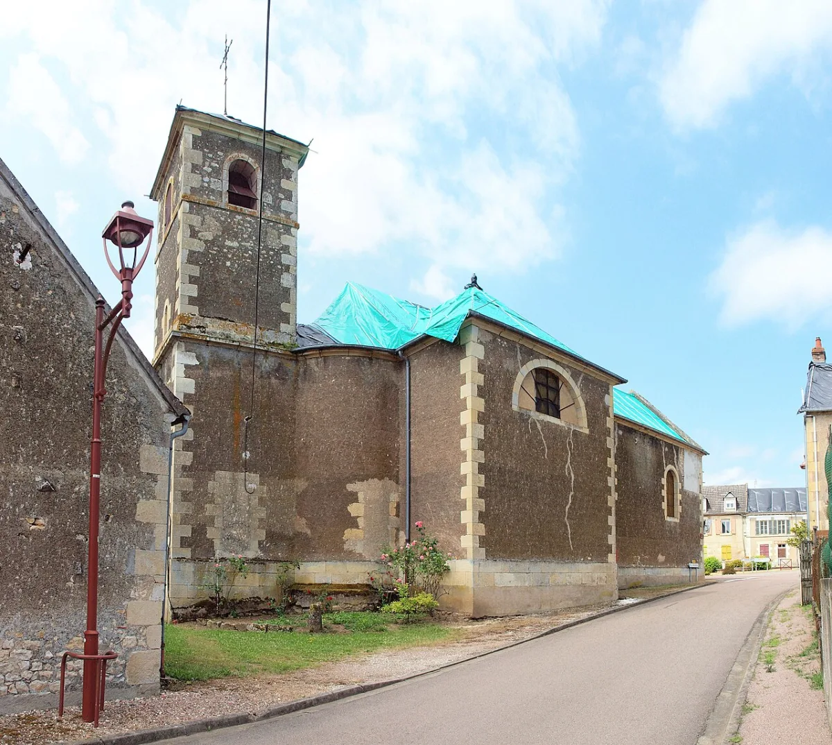 Eglise Saint Aubin (Eglise Saint Aubin), Saint Aubin Les Forges