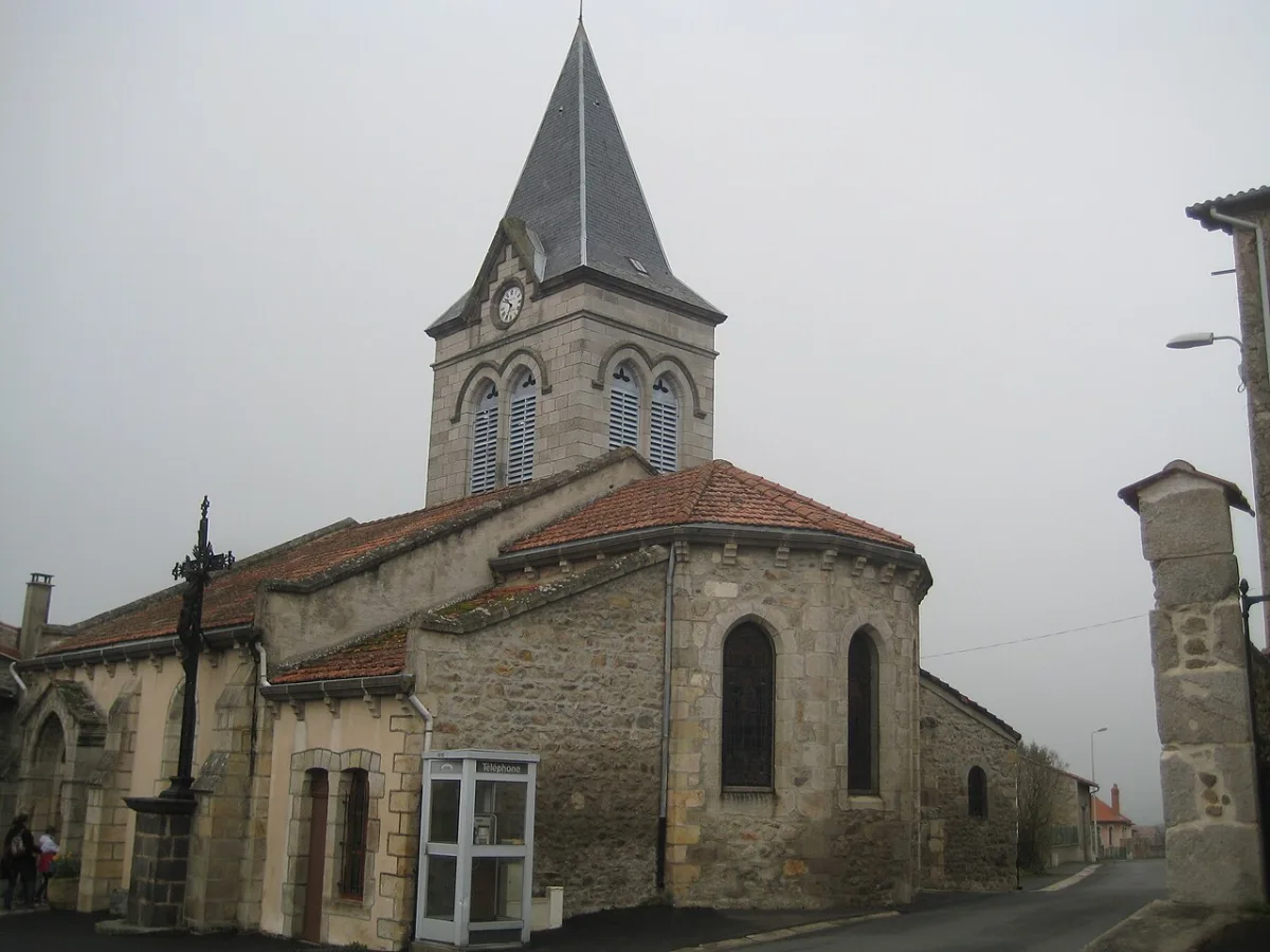 Eglise (St Martin) St Barthélémy, Champagnat Le Jeune
