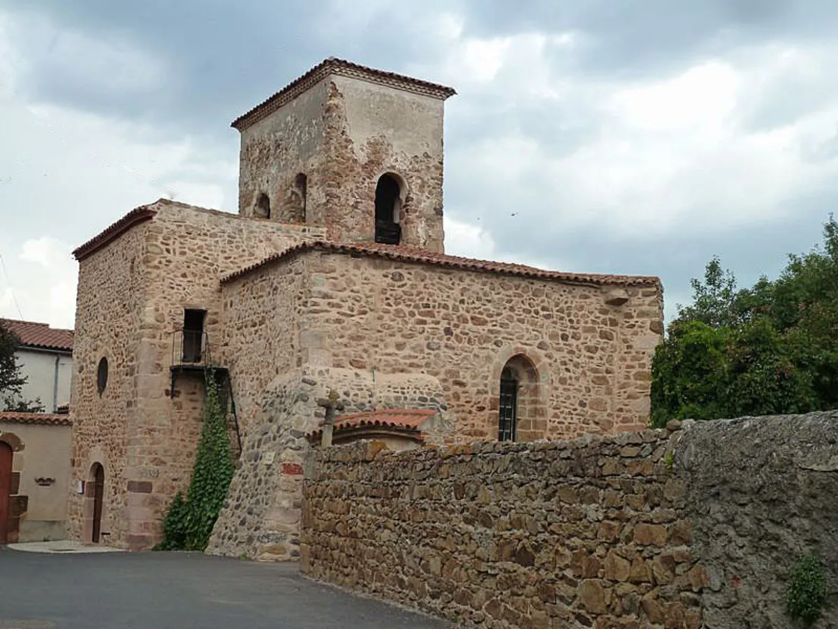 Eglise Saint Julien puis Ste Croix, Madriat