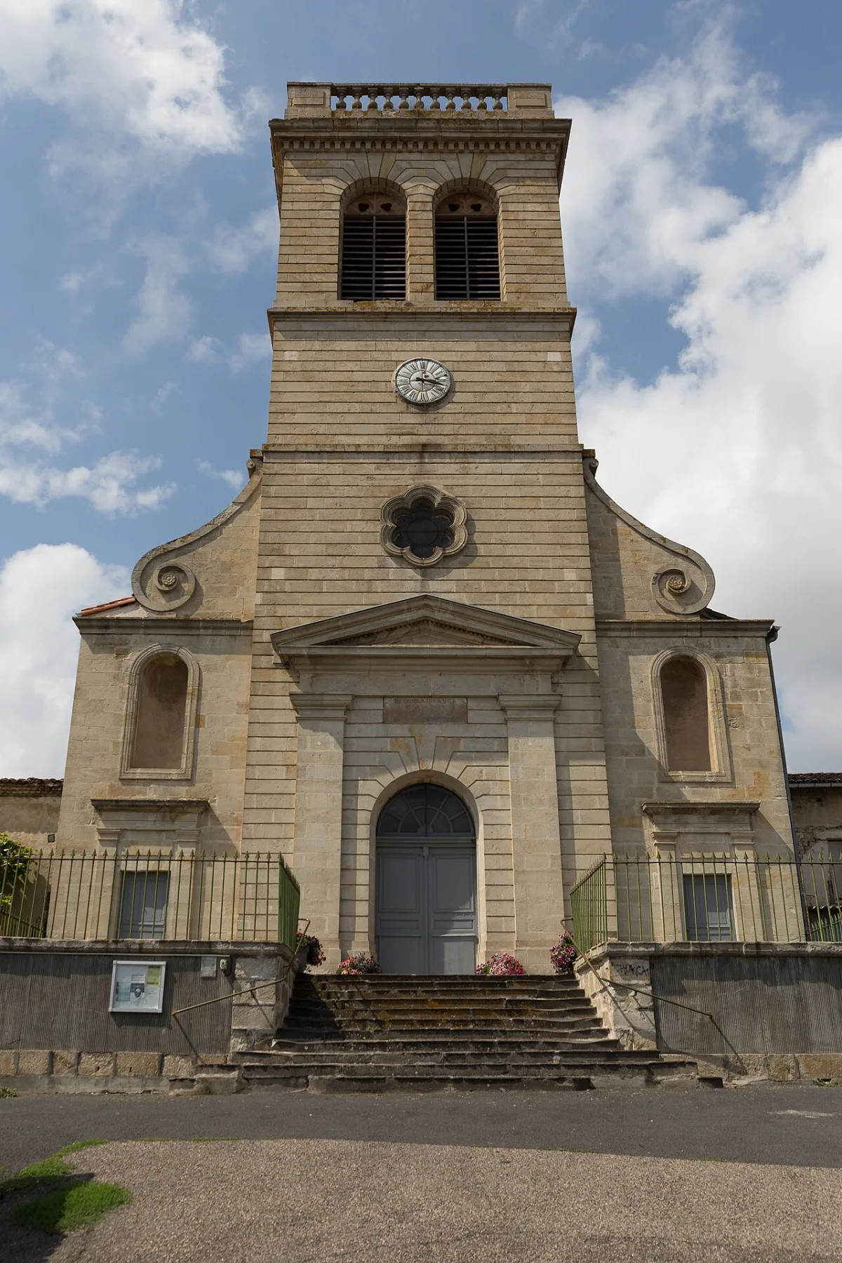 Eglise de Moissat-Haut (nativité de St jean Baptiste), Moissat