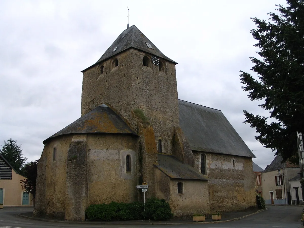 PAROISSE DE SABLE : COURTILLERS : Eglise St Jean-Baptiste (St Jean Baptiste), Courtillers