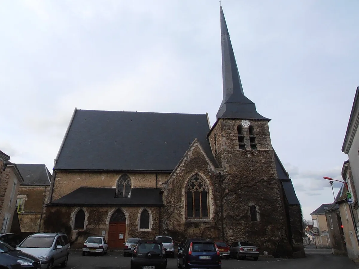 Église de Crosmières (Saint Hyppolite et saint Laurent), Crosmieres