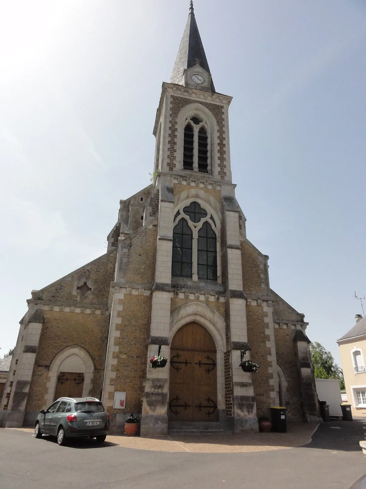 Église Eglise saint Jean-Baptiste, Saint Jean D'Asse