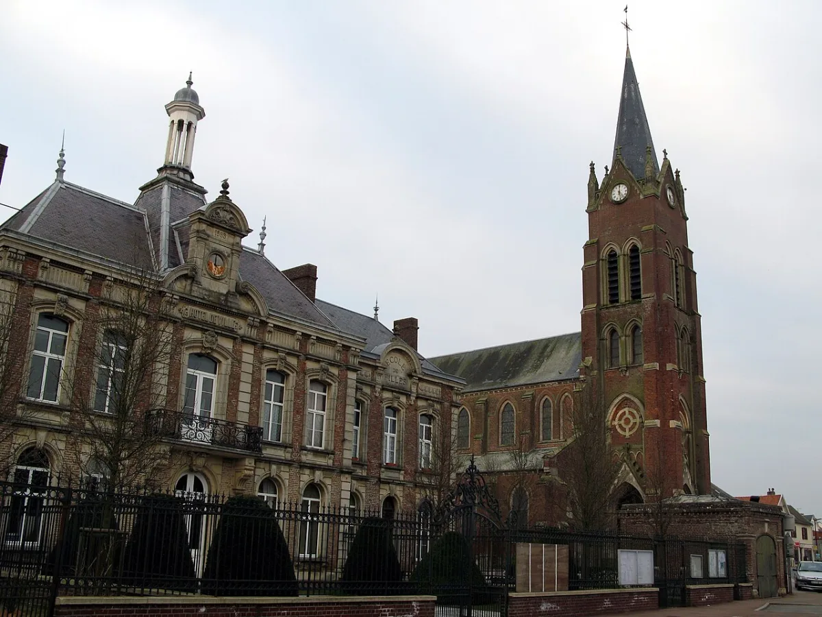 Eglise de BEAUCAMPS-LE-VIEUX (Eglise Saint-Martin ), Beaucamps Le Vieux