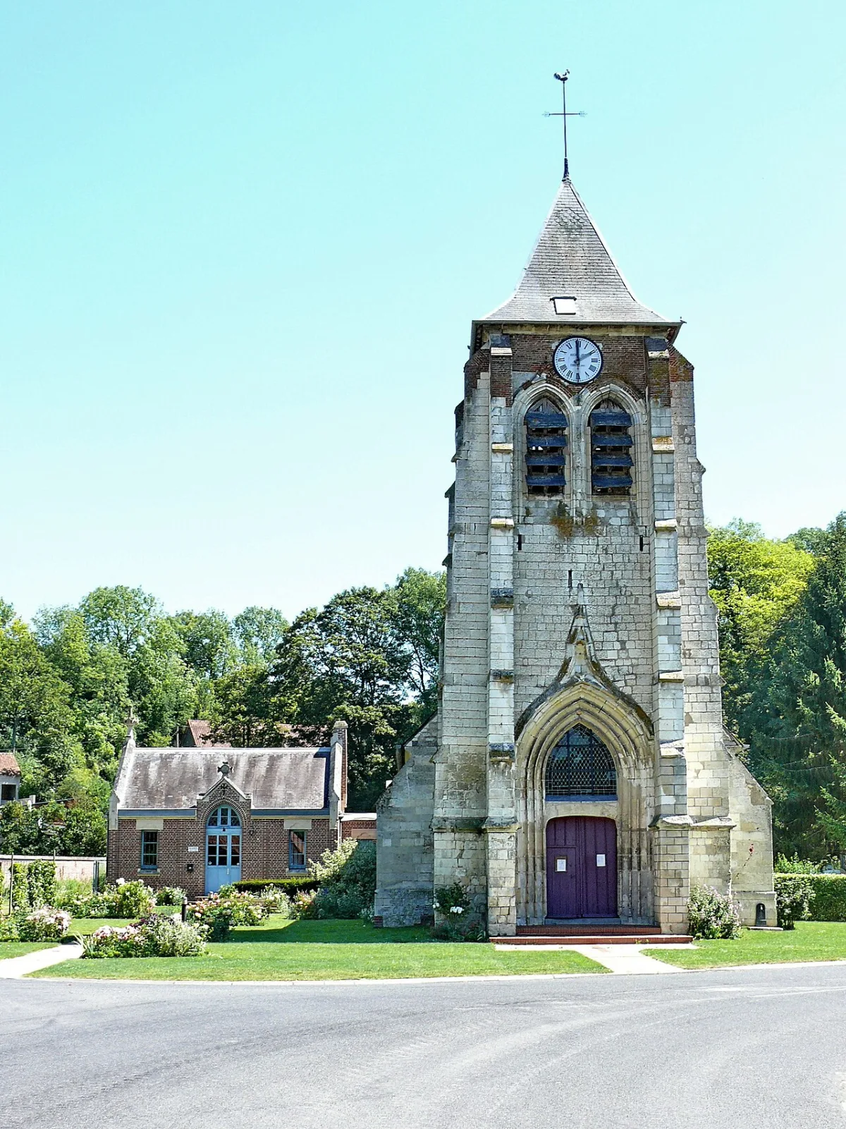 Église Saint-Léger, Monsures