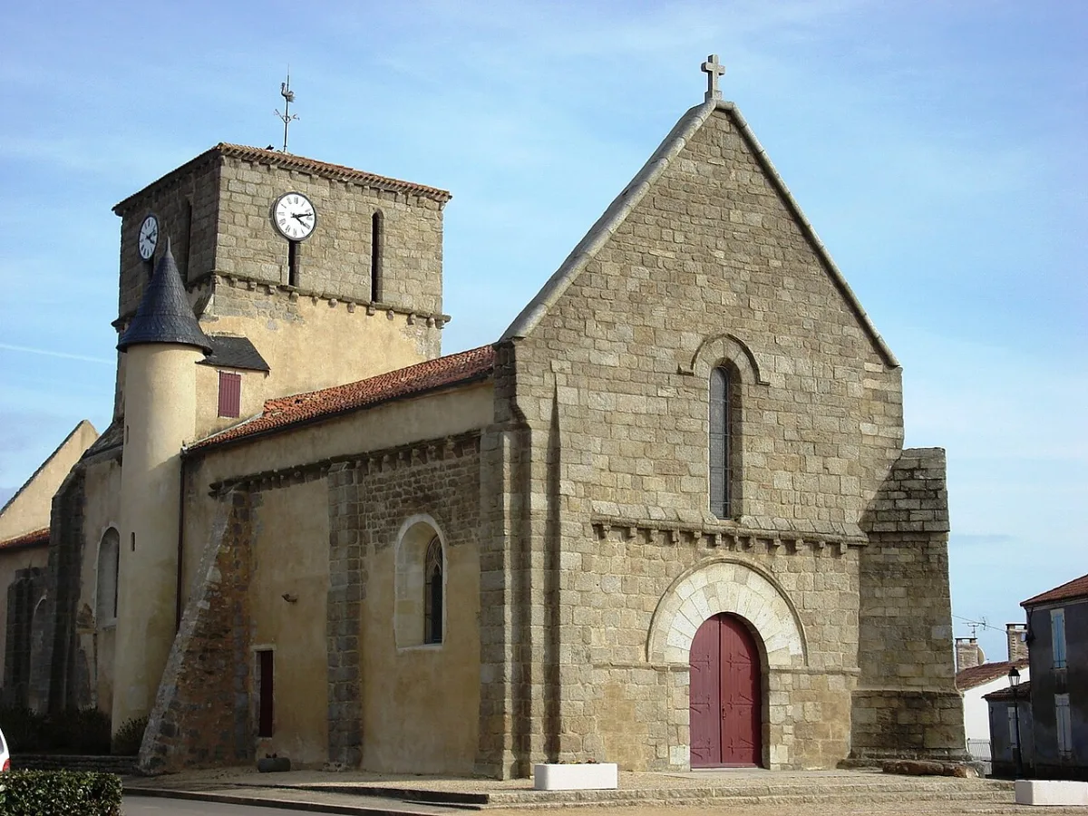 Église Saint Martin de Tours (Le Bernard), Le Bernard