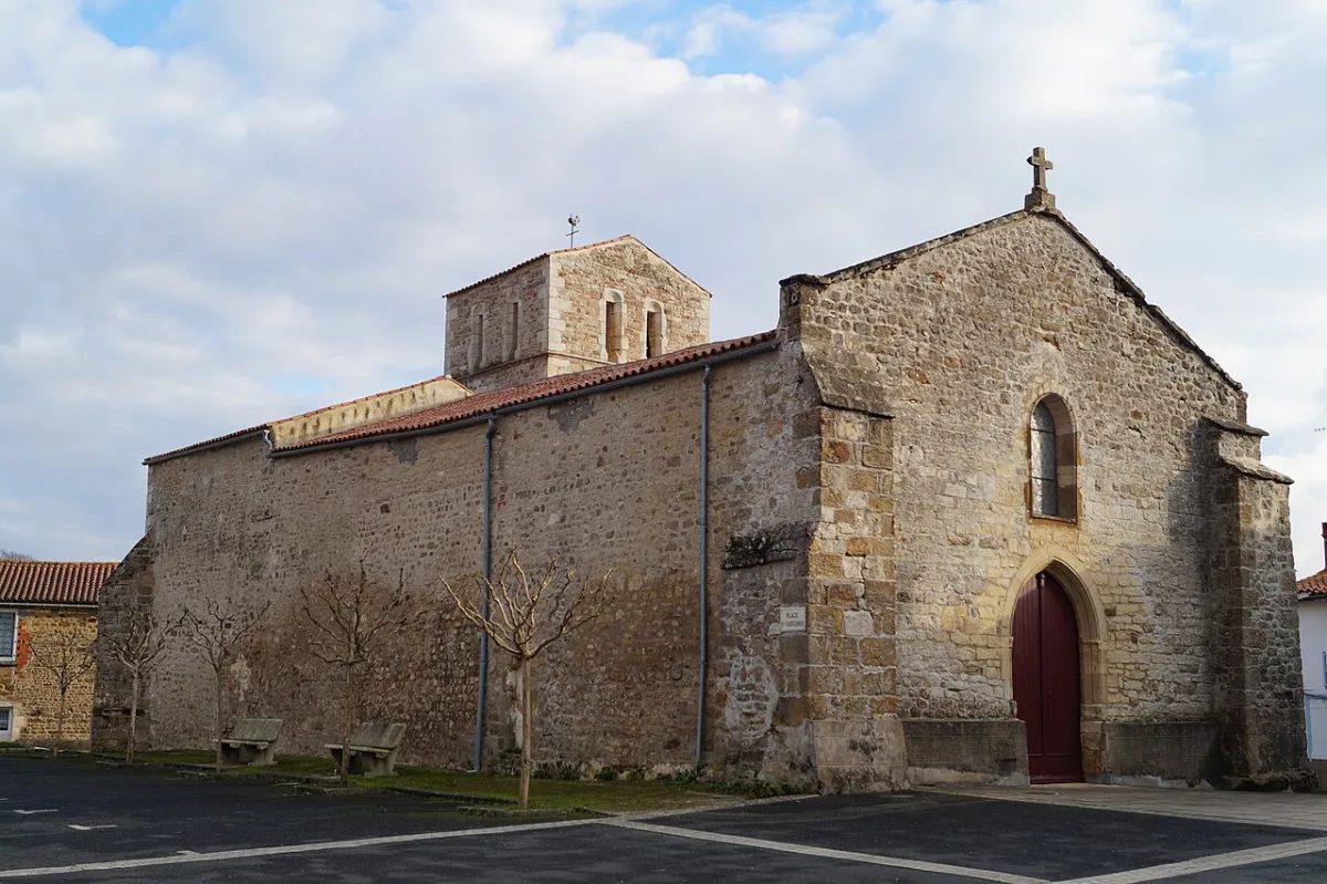 Église Sainte Radegonde (Ste Radegonde La Vineuse), Marsais-Sainte-Radégonde