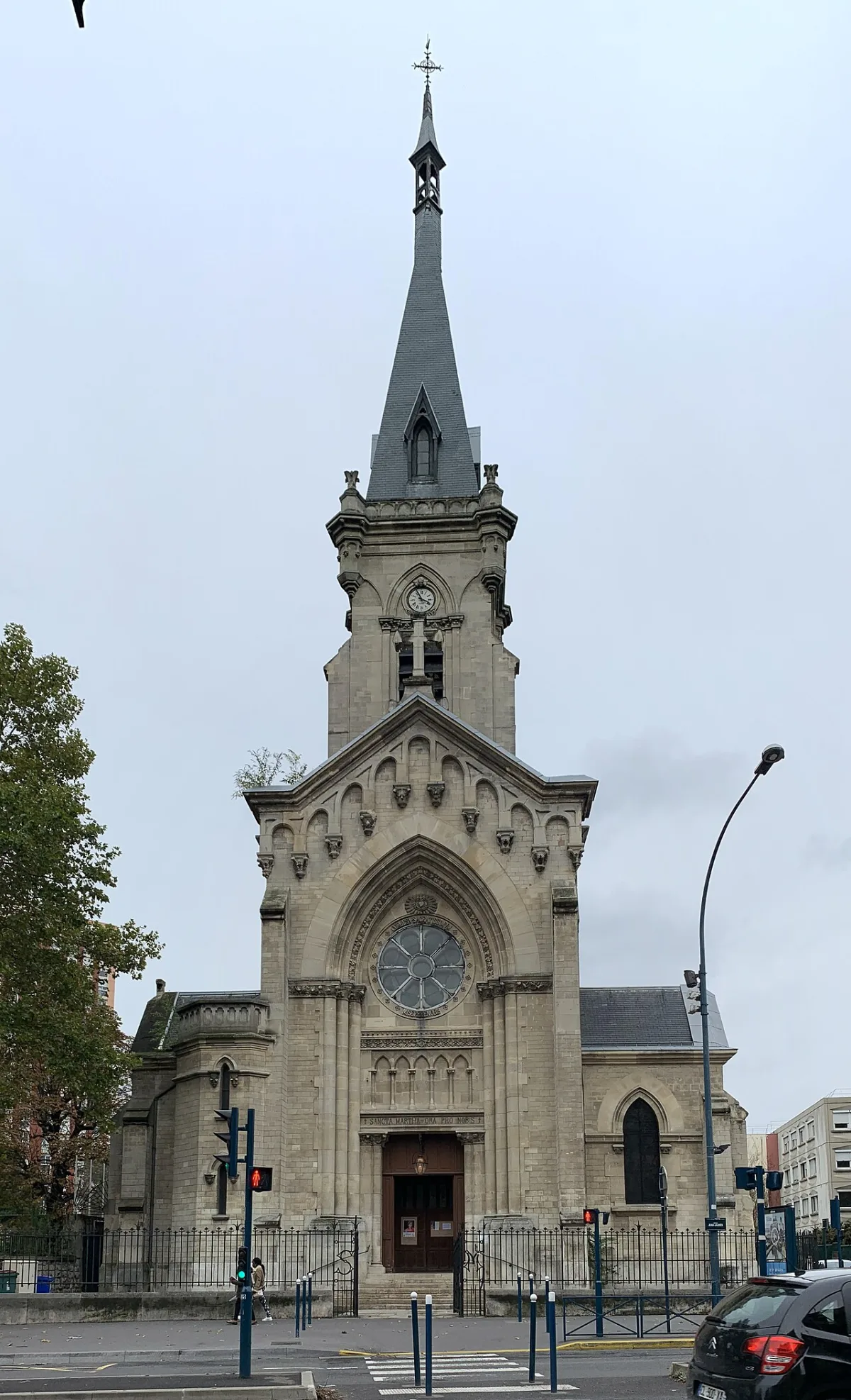 Église Sainte Marthe des Quatre Chemins, Pantin