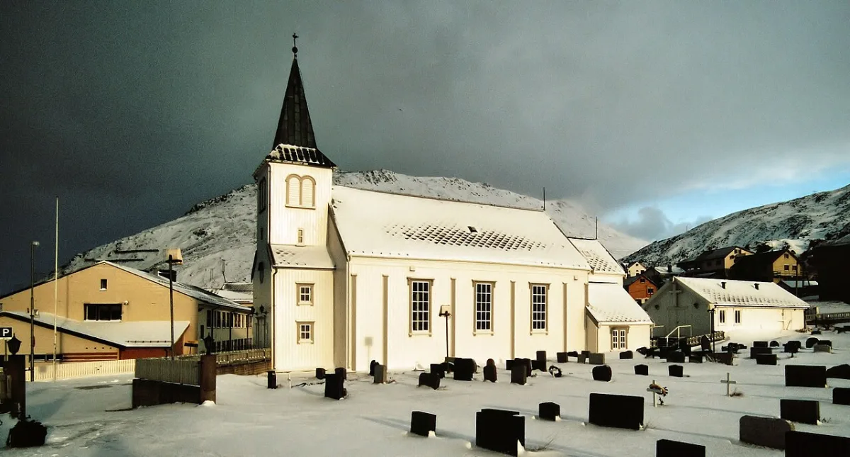 Honningsvåg kirke (messested) in Honningsvåg